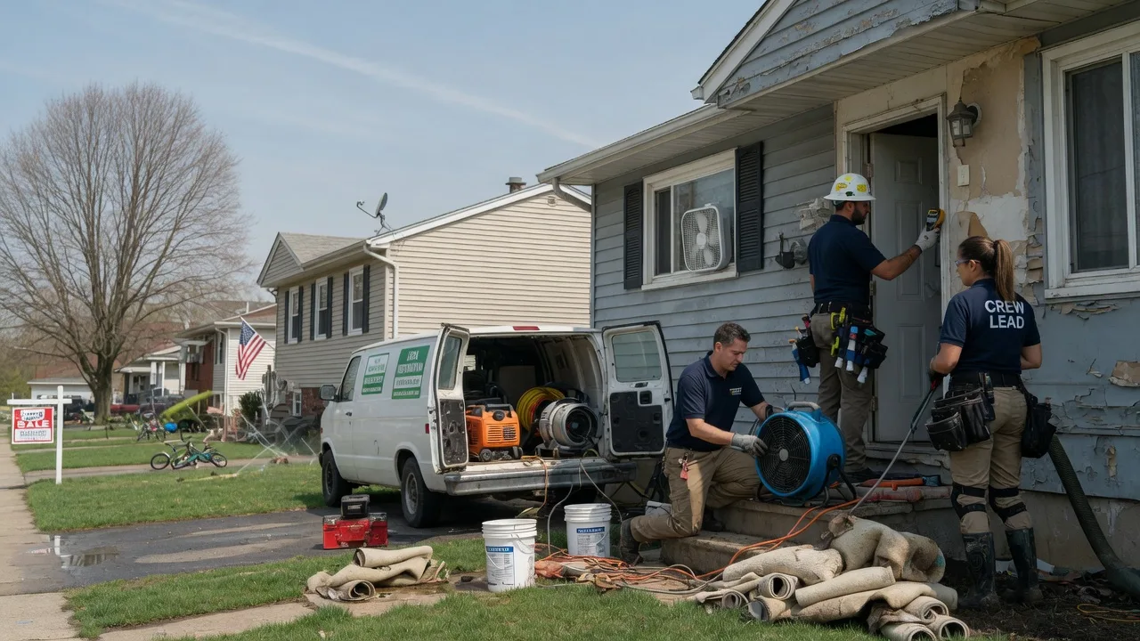 Flood Cleanup in Reklaw, TX near me