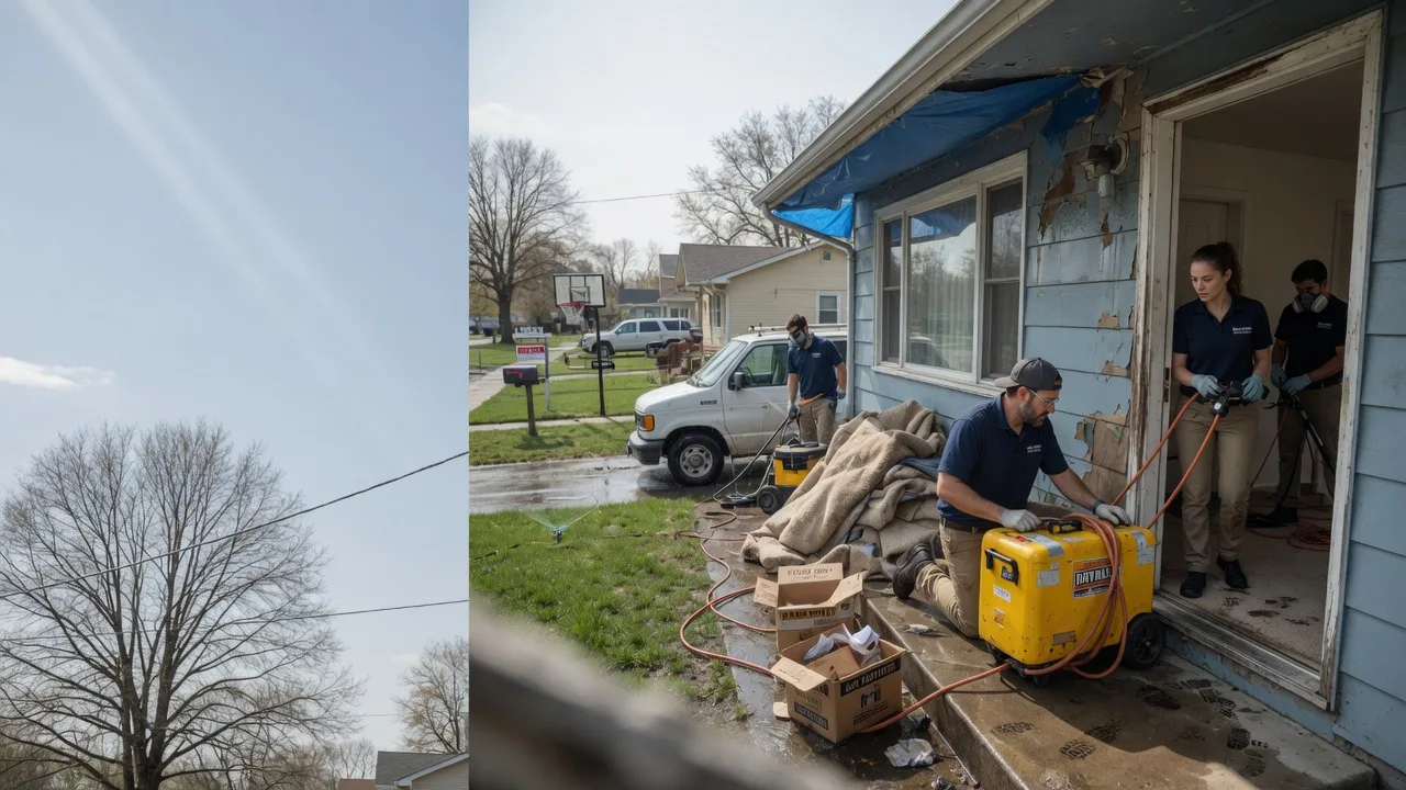 Basement Flood Cleanup in Reklaw, TX near me